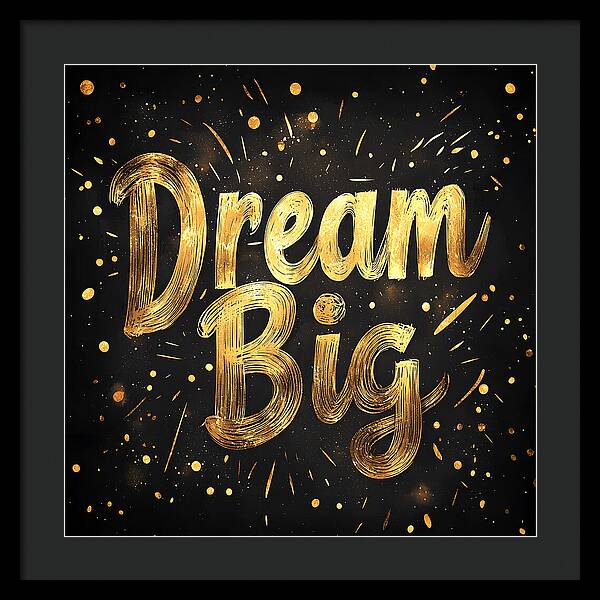 Golden Dreams - Framed Print