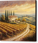 Switch Golden Fields of Tuscany - Canvas Print 2 image