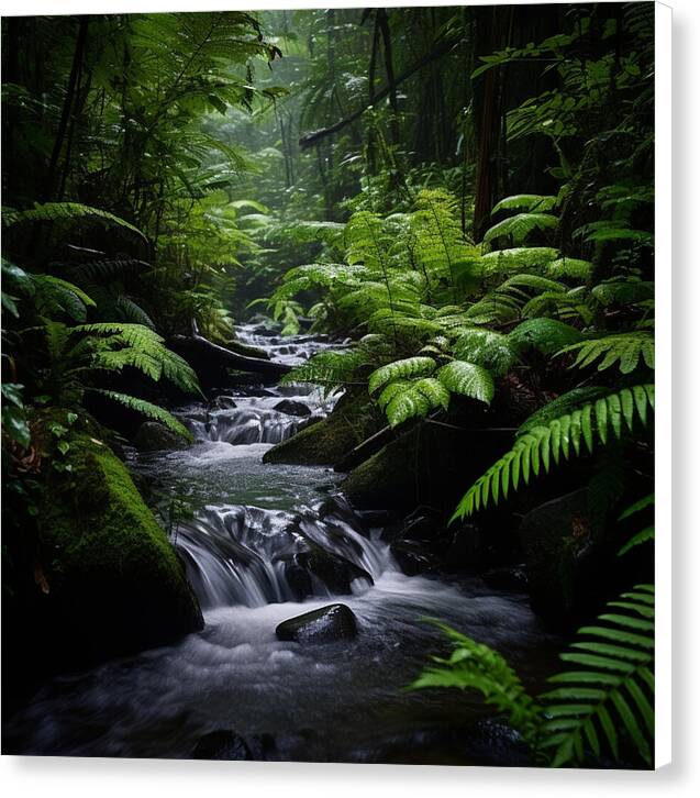 Green Haven - Canvas Print