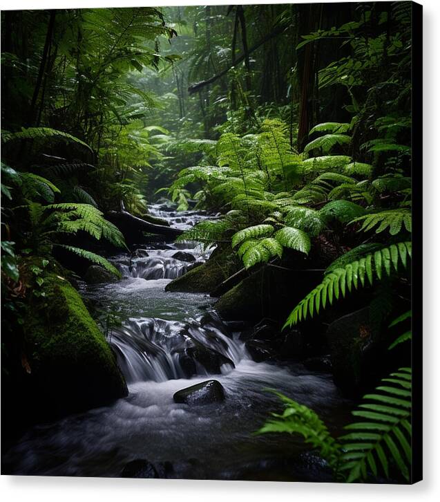 Green Haven - Canvas Print