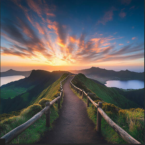 Journey of Light - Art Print