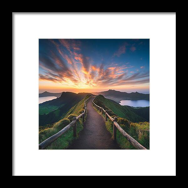 Journey of Light - Framed Print