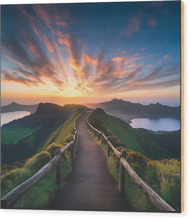 Journey of Light - Wood Print