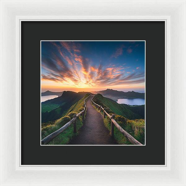 Journey of Light - Framed Print