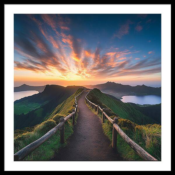 Journey of Light - Framed Print