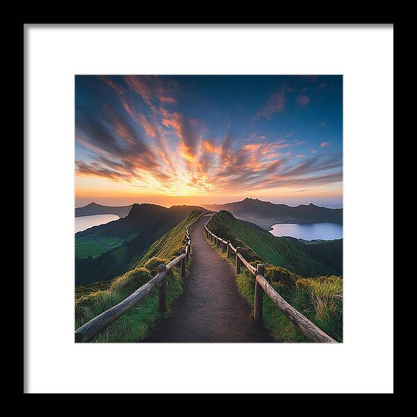 Journey of Light - Framed Print