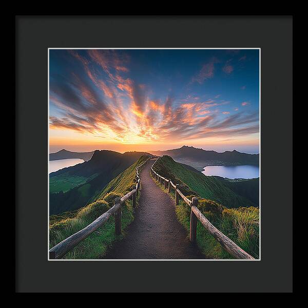 Journey of Light - Framed Print
