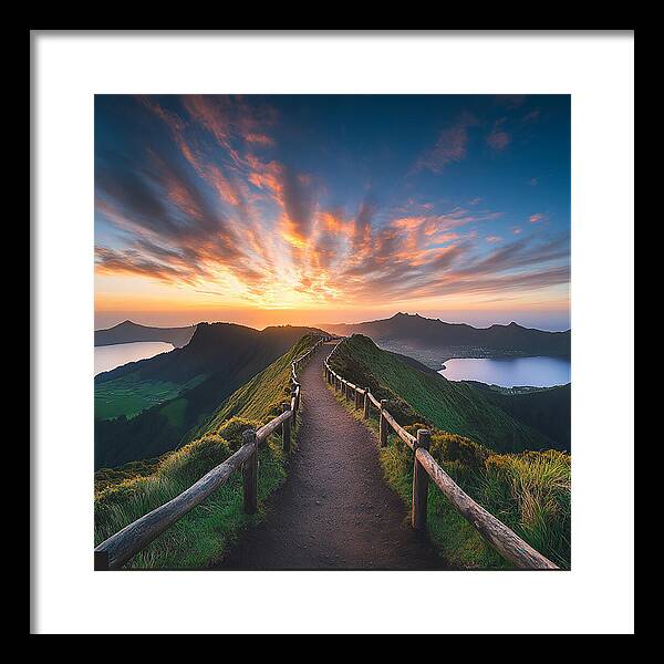 Journey of Light - Framed Print