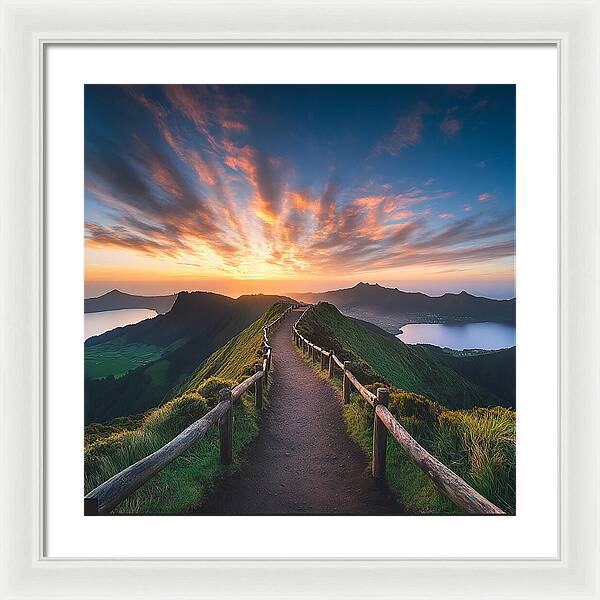 Journey of Light - Framed Print