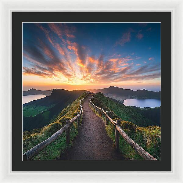 Journey of Light - Framed Print