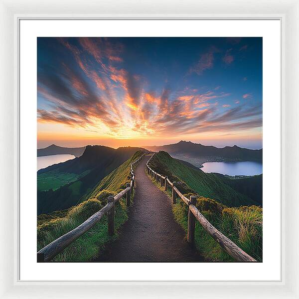 Journey of Light - Framed Print