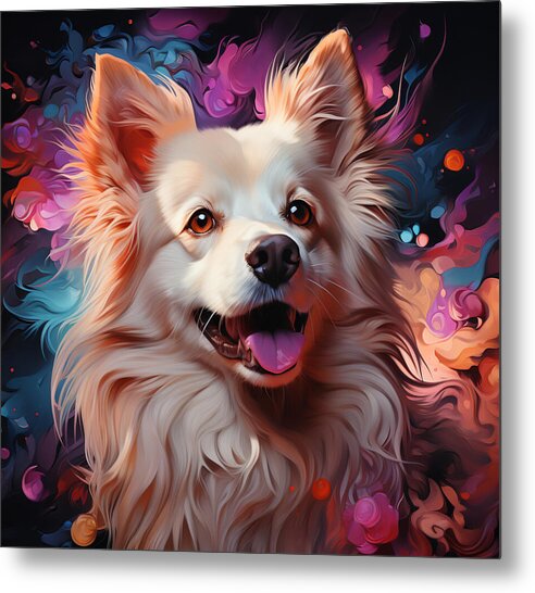 Joyful Companion - Metal Print