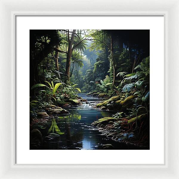 Jungle Flow - Framed Print