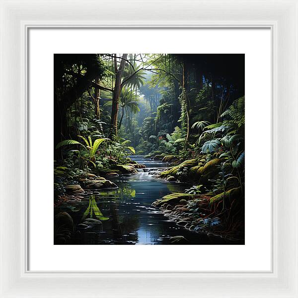 Jungle Flow - Framed Print