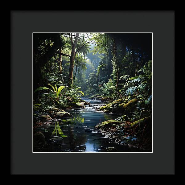 Jungle Flow - Framed Print
