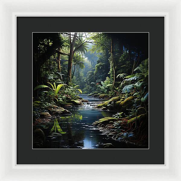 Jungle Flow - Framed Print