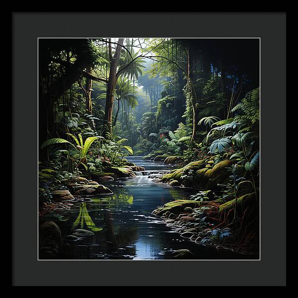 Jungle Flow - Framed Print