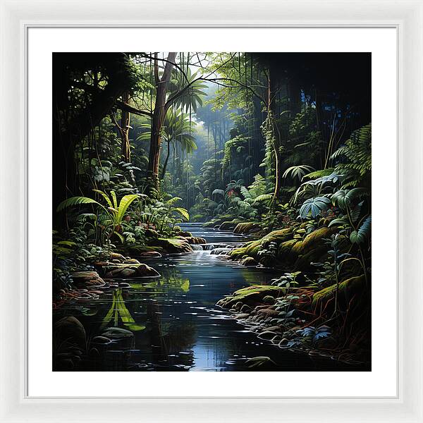 Jungle Flow - Framed Print