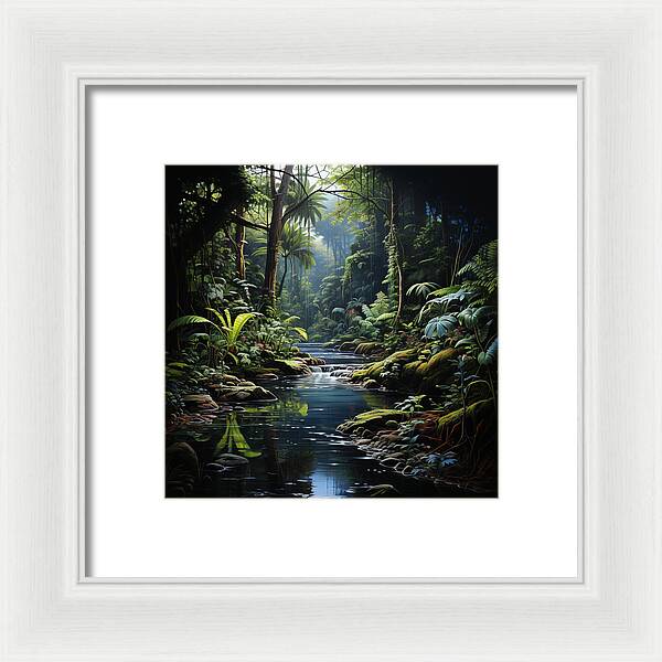 Jungle Flow - Framed Print