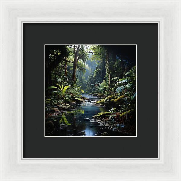 Jungle Flow - Framed Print