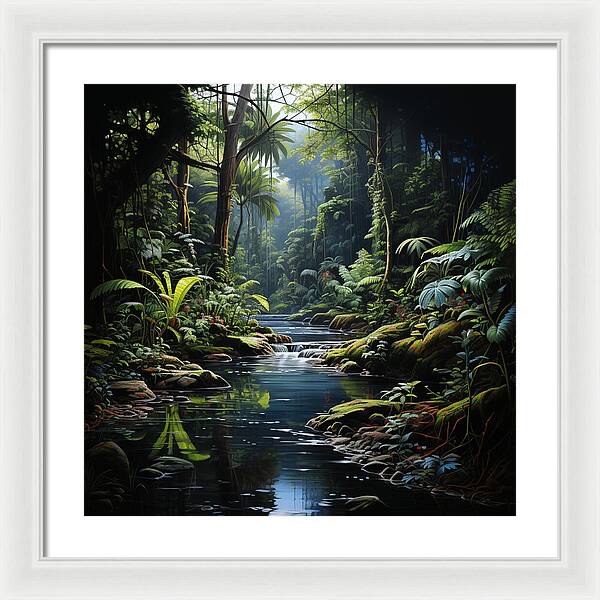 Jungle Flow - Framed Print