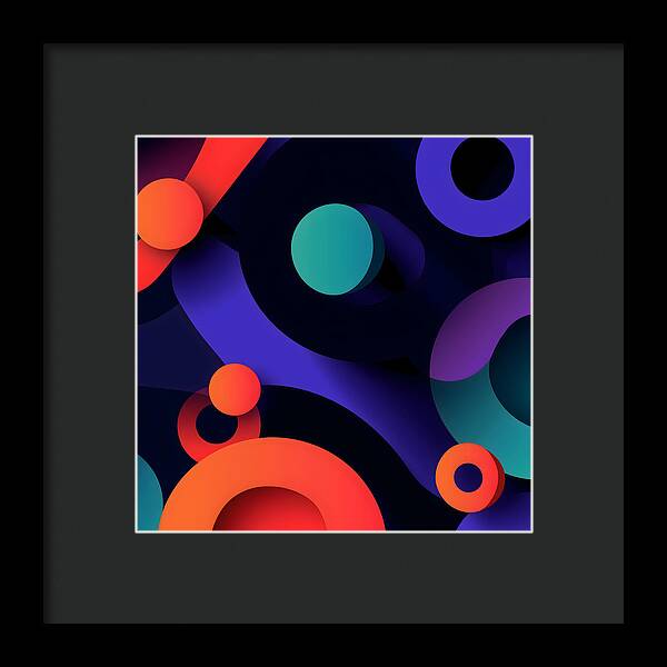 Kinetic Fusion - Framed Print