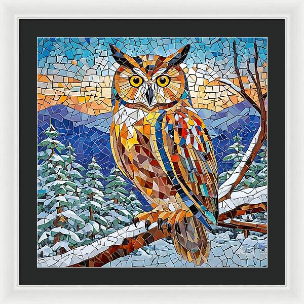 Majestic Mosaic - Framed Print
