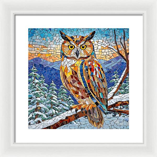 Majestic Mosaic - Framed Print