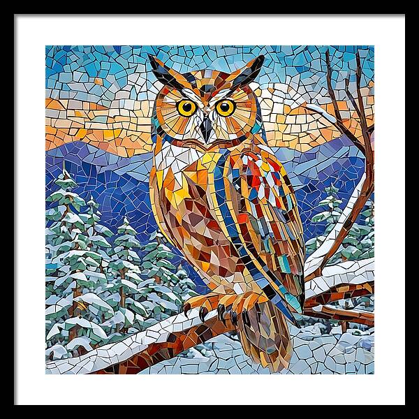 Majestic Mosaic - Framed Print