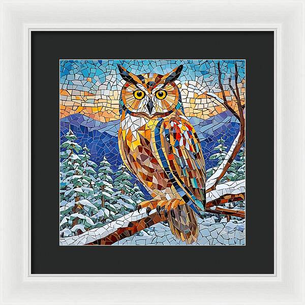 Majestic Mosaic - Framed Print