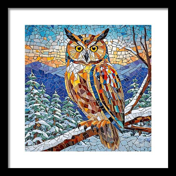 Majestic Mosaic - Framed Print