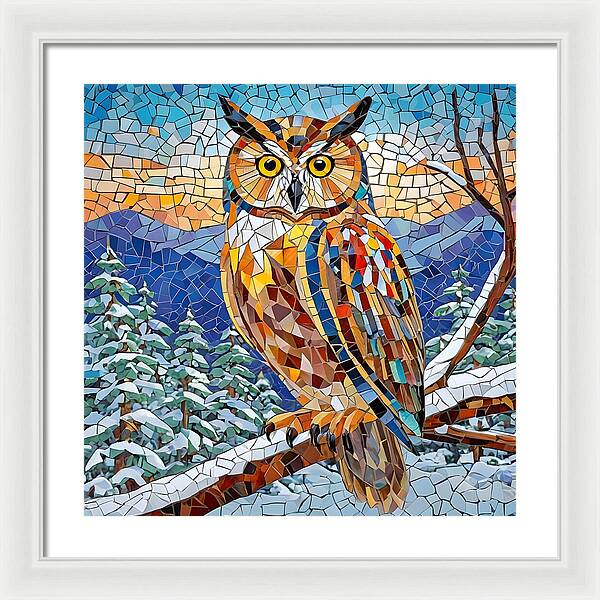 Majestic Mosaic - Framed Print