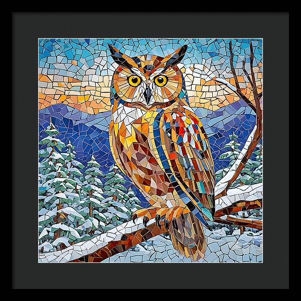 Majestic Mosaic - Framed Print