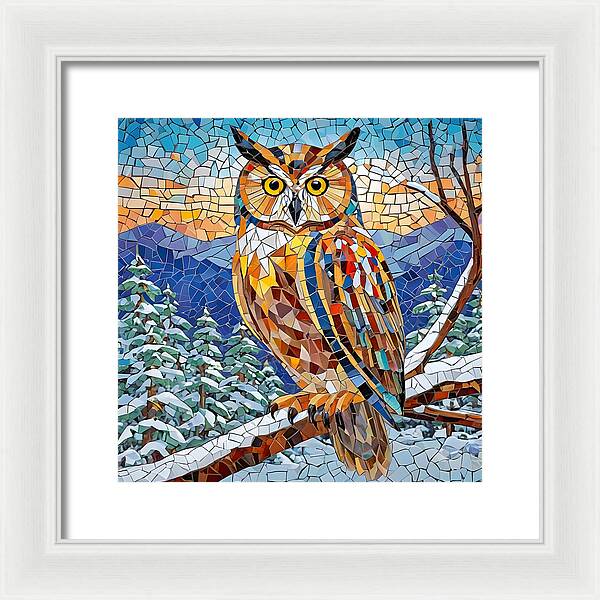 Majestic Mosaic - Framed Print