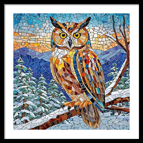 Majestic Mosaic - Framed Print
