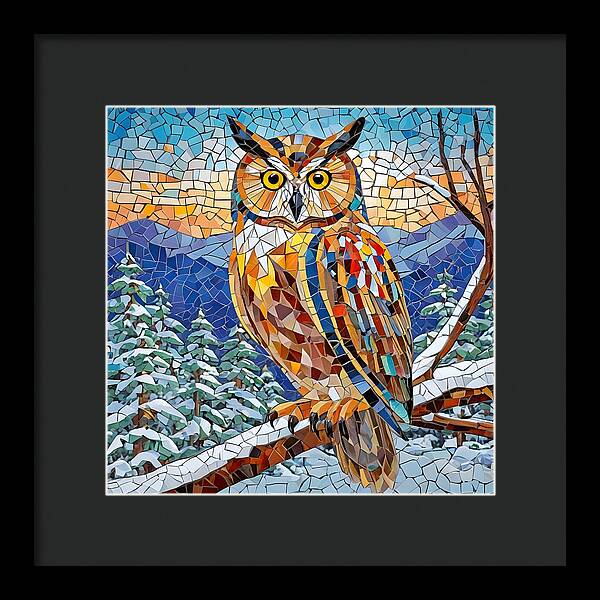 Majestic Mosaic - Framed Print