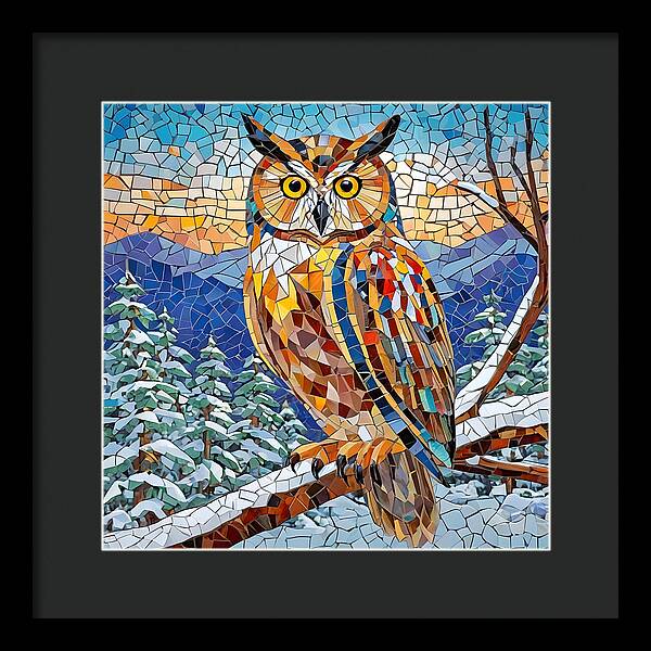 Majestic Mosaic - Framed Print
