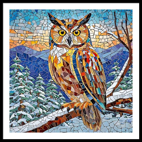 Majestic Mosaic - Framed Print