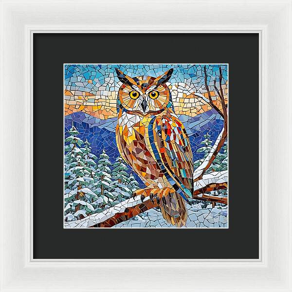 Majestic Mosaic - Framed Print