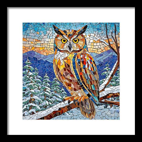 Majestic Mosaic - Framed Print