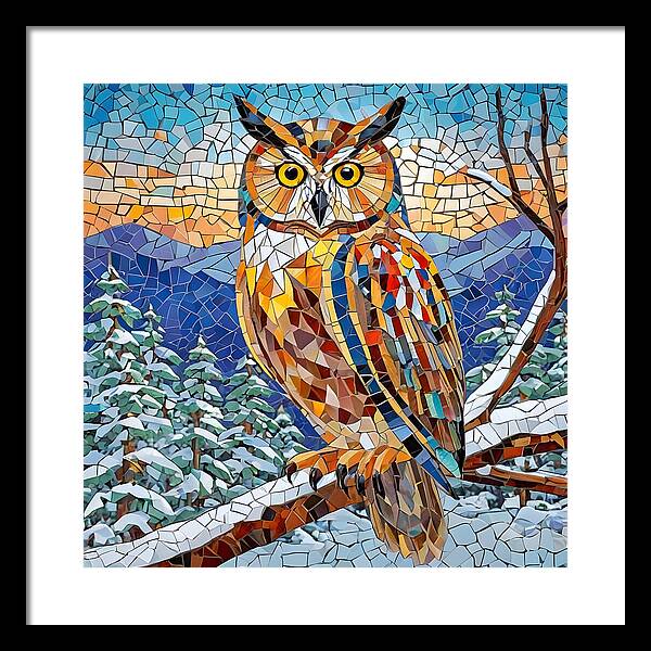 Majestic Mosaic - Framed Print