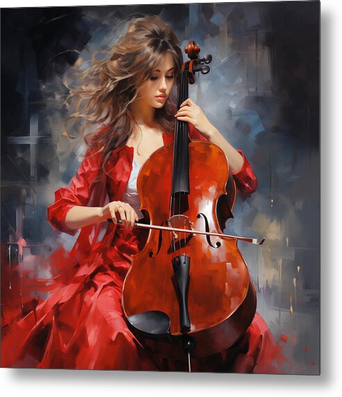 Melodic Passion - Metal Print