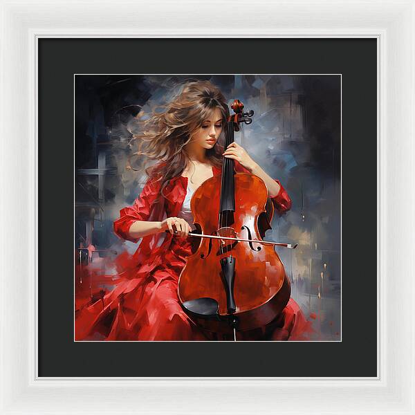 Melodic Passion - Framed Print