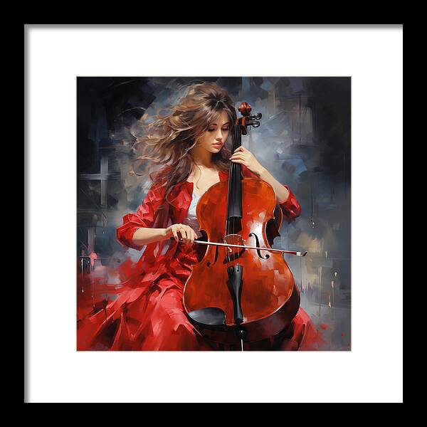 Melodic Passion - Framed Print