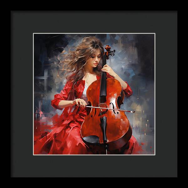 Melodic Passion - Framed Print