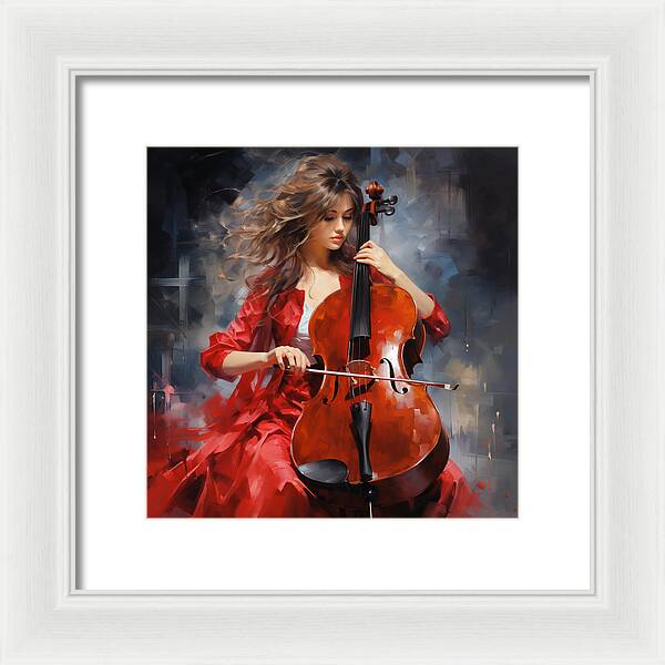 Melodic Passion - Framed Print