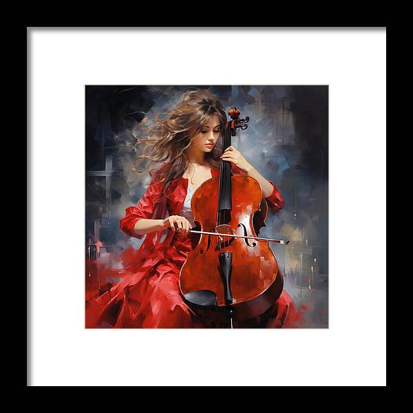 Melodic Passion - Framed Print