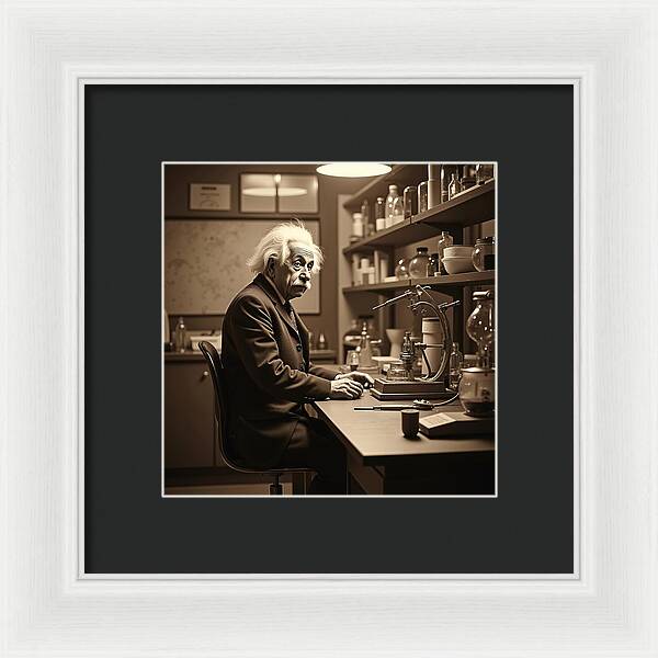 Moment Before Revelation - Framed Print