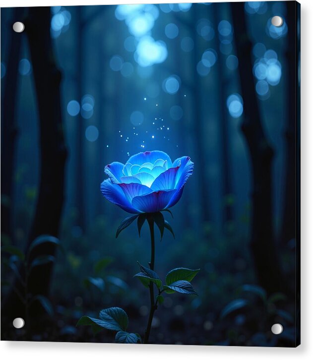 Mystic Blue - Acrylic Print