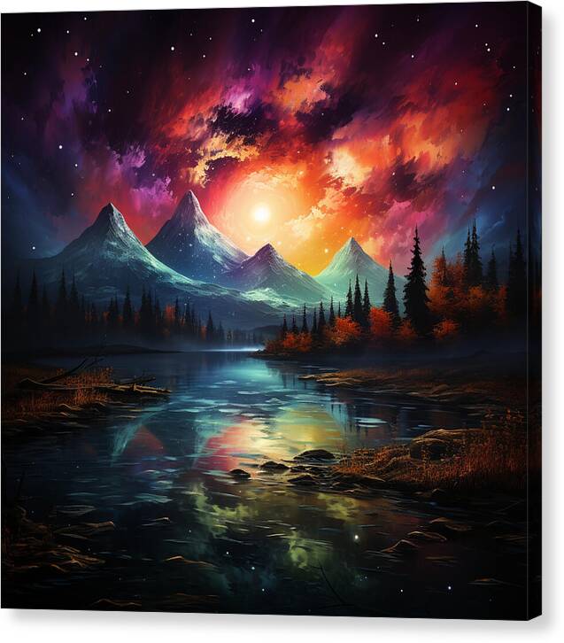 Mystic Horizons - Canvas Print